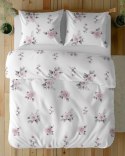 Pościel bawełniana 160x200 Biała w pudrowe róże - romantyczny motyw, 100% bawełna - 5342 B - Soft Meadow Pościel bawełniana 160x200 Biała w pudrowe róże - romantyczny motyw, 100% bawełna - 5342 B - Soft Meadow