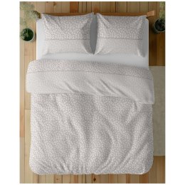 Pościel bawełniana 180x200 Beżowa w drobne kwiatki - romantyczny wzór, 100% bawełna - 5336 B - Soft Meadow
