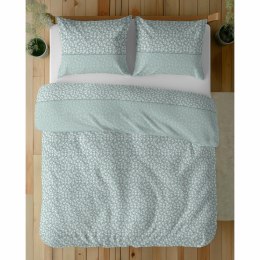 Pościel bawełniana 180x200 Miętowa w drobne kwiatki - romantyczny wzór, 100% bawełna - 5336 A - Soft Meadow