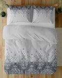 Pościel bawełniana 220x200 Biała z ornamentem - orientalny wzór paisley, 100% bawełna - 5338 B - Soft Meadow Pościel bawełniana 220x200 Biała z ornamentem - orientalny wzór paisley, 100% bawełna - 5338 B - Soft Meadow