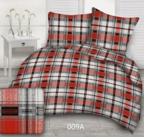 Poszewka z kory 70x80 kratka krzyś czerwona 009 Poszewka z kory 70x80 kratka krzyś czerwona 009