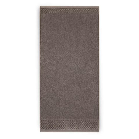 Ręcznik Carlo AG 50x100 brązowy taupe 8549/587 500g/m2 Ręcznik Carlo AG 50x100 brązowy taupe 8549/587 500g/m2