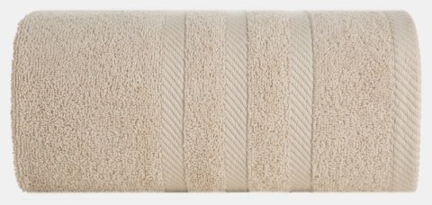 Ręcznik Milo 70x140 beżowy 500 g/m2 frotte bawełniany Eurofirany