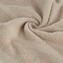 Ręcznik Milo 70x140 beżowy 500 g/m2 frotte bawełniany Eurofirany