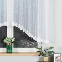 ŻAKLINA Firanka żakardowa gotowa, szerokość 300 x wysokość 140cm, kolor 001 biały 023405/FBL/001/300140/1 ŻAKLINA Firanka żakardowa gotowa, szerokość 300 x wysokość 140cm, kolor 001 biały 023405/FBL/001/300140/1