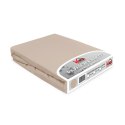 Prześcieradło jersey z gumką 120x200 beżowe 018 Constance KARO Prześcieradło jersey z gumką 120x200 beżowe 018 Constance KARO