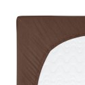 Prześcieradło jersey z gumką 120x200 czekoladowe 030 Constance KARO Prześcieradło jersey z gumką 120x200 czekoladowe 030 Constance KARO
