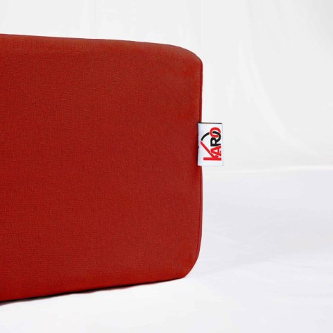 Prześcieradło jersey z gumką 120x200 czerwone 029 Constance KARO Prześcieradło jersey z gumką 120x200 czerwone 029 Constance KARO