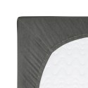 Prześcieradło jersey z gumką 120x200 szare 037 Constance KARO Prześcieradło jersey z gumką 120x200 szare 037 Constance KARO