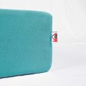 Prześcieradło jersey z gumką 120x200 turkusowe 010 Constance KARO Prześcieradło jersey z gumką 120x200 turkusowe 010 Constance KARO