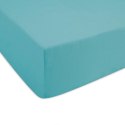 Prześcieradło jersey z gumką 120x200 turkusowe 010 Constance KARO Prześcieradło jersey z gumką 120x200 turkusowe 010 Constance KARO