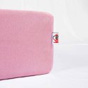 Prześcieradło jersey z gumką 140x200 różowe jasne 005 Constance KARO