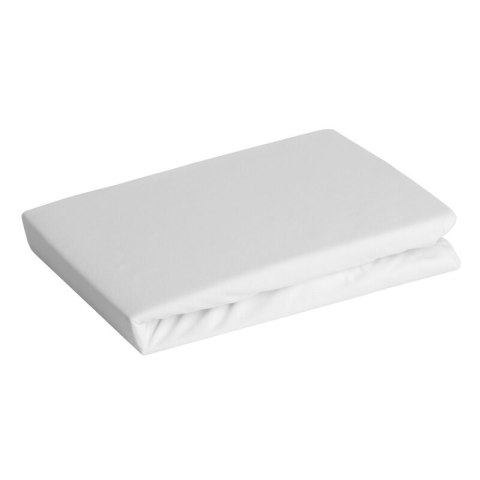 Prześcieradło jersey z gumką 160x200 białe na wysoki materac 30 cm 140 g/m2 Eurofirany Prześcieradło jersey z gumką 160x200 białe na wysoki materac 30 cm 140 g/m2 Eurofirany