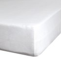 Prześcieradło jersey z gumką 160x200 białe na wysoki materac 30 cm 140 g/m2 Eurofirany Prześcieradło jersey z gumką 160x200 białe na wysoki materac 30 cm 140 g/m2 Eurofirany
