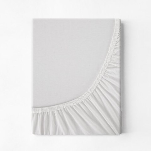 Prześcieradło jersey z gumką 160x200 białe na wysoki materac 30 cm 140 g/m2 Eurofirany Prześcieradło jersey z gumką 160x200 białe na wysoki materac 30 cm 140 g/m2 Eurofirany