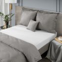 Prześcieradło jersey z gumką 160x200 białe na wysoki materac 30 cm 140 g/m2 Eurofirany Prześcieradło jersey z gumką 160x200 białe na wysoki materac 30 cm 140 g/m2 Eurofirany