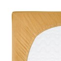 Prześcieradło jersey z gumką 160x200 musztardowe 042 Constance KARO Prześcieradło jersey z gumką 160x200 musztardowe 042 Constance KARO