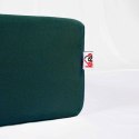 Prześcieradło jersey z gumką 160x200 zielone butelkowe 036 Constance KARO Prześcieradło jersey z gumką 160x200 zielone butelkowe 036 Constance KARO