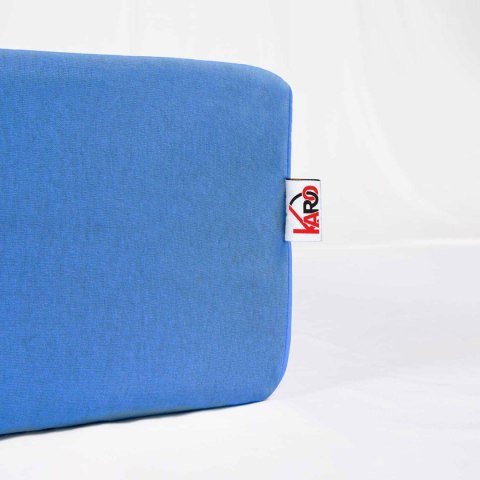 Prześcieradło jersey z gumką 180x200 chabrowe 011 Constance KARO Prześcieradło jersey z gumką 180x200 chabrowe 011 Constance KARO