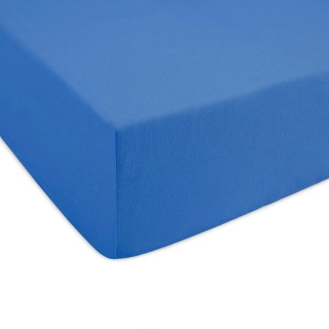 Prześcieradło jersey z gumką 180x200 chabrowe 011 Constance KARO Prześcieradło jersey z gumką 180x200 chabrowe 011 Constance KARO