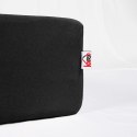 Prześcieradło jersey z gumką 180x200 czarne 027 Constance KARO