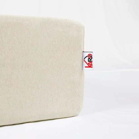 Prześcieradło jersey z gumką 180x200 ecru 022 Constance KARO Prześcieradło jersey z gumką 180x200 ecru 022 Constance KARO