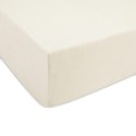 Prześcieradło jersey z gumką 180x200 ecru 022 Constance KARO Prześcieradło jersey z gumką 180x200 ecru 022 Constance KARO