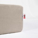 Prześcieradło jersey z gumką 180x200 kakaowe 046 Constance KARO