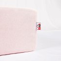 Prześcieradło jersey z gumką 180x200 różowe pudrowe 006 Constance KARO