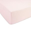 Prześcieradło jersey z gumką 180x200 różowe pudrowe 006 Constance KARO