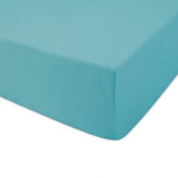 Prześcieradło jersey z gumką 120x200 010 turkusowe Darymex