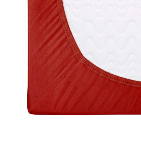 Prześcieradło jersey z gumką 120x200 029 czerwone Darymex Prześcieradło jersey z gumką 120x200 029 czerwone Darymex