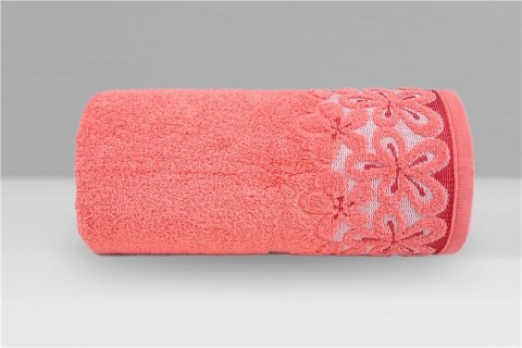 Ręcznik Bella 70x140 koralowy 450 g/m2 frotte Greno Ręcznik Bella 70x140 koralowy 450 g/m2 frotte Greno