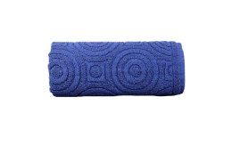 Ręcznik Emma 2 50x100 granatowy 500g/m2 frotte Greno