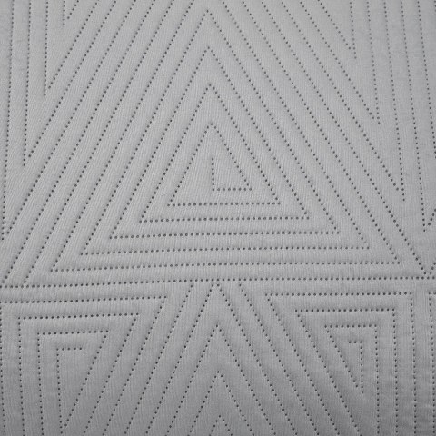 Narzuta dekoracyjna 160x220 Trio szara geometryczna I25 Narzuta dekoracyjna 160x220 Trio szara geometryczna I25