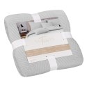 Narzuta dekoracyjna 160x220 Trio szara geometryczna I25 Narzuta dekoracyjna 160x220 Trio szara geometryczna I25