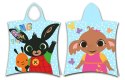 Poncho dla dzieci 50x115 Królik Bing 6533 ręcznik z kapturem niebieski króliczek dziecięce Poncho dla dzieci 50x115 Królik Bing 6533 ręcznik z kapturem niebieski króliczek dziecięce