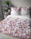 Pościel satynowa 140x200 Biała w pastelowe kwiaty - romantyczna elegancja, 100% bawełna - 5478 B - Home Satin 71 Pościel satynowa 140x200 Biała w pastelowe kwiaty - romantyczna elegancja, 100% bawełna - 5478 B - Home Satin 71