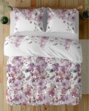 Pościel satynowa 140x200 Biała w pastelowe kwiaty - romantyczna elegancja, 100% bawełna - 5478 B - Home Satin 71 Pościel satynowa 140x200 Biała w pastelowe kwiaty - romantyczna elegancja, 100% bawełna - 5478 B - Home Satin 71