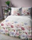 Pościel satynowa 140x200 Biała w pastelowe kwiaty - subtelna elegancja, 100% bawełna - 5482 A - Home Satin 71 Pościel satynowa 140x200 Biała w pastelowe kwiaty - subtelna elegancja, 100% bawełna - 5482 A - Home Satin 71
