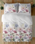 Pościel satynowa 140x200 Biała w pastelowe kwiaty - subtelna elegancja, 100% bawełna - 5482 A - Home Satin 71 Pościel satynowa 140x200 Biała w pastelowe kwiaty - subtelna elegancja, 100% bawełna - 5482 A - Home Satin 71