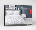 Pościel satynowa 140x200 Lawendowe gałązki na chłodnym błękicie - subtelny wzór, 100% bawełna 5475 B - Home Satin 71 Pościel satynowa 140x200 Lawendowe gałązki na chłodnym błękicie - subtelny wzór, 100% bawełna 5475 B - Home Satin 71
