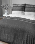 Pościel satynowa 160x200 Grafitowa z orientalnym ornamentem - elegancki wzór, 100% bawełna - 4823 A - Home Satin 71 Pościel satynowa 160x200 Grafitowa z orientalnym ornamentem - elegancki wzór, 100% bawełna - 4823 A - Home Satin 71
