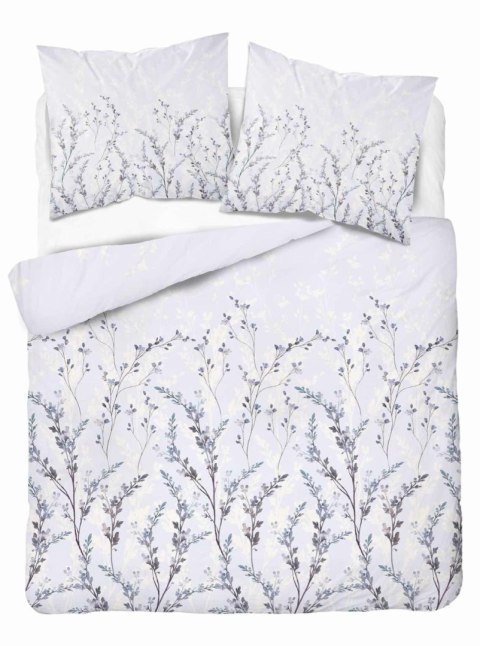 Pościel satynowa 160x200 Lawendowe gałązki na chłodnym błękicie - subtelny wzór, 100% bawełna 5475 B - Home Satin 71 Pościel satynowa 160x200 Lawendowe gałązki na chłodnym błękicie - subtelny wzór, 100% bawełna 5475 B - Home Satin 71