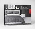 Pościel satynowa 220x200 Grafitowa z orientalnym ornamentem - elegancki wzór, 100% bawełna - 4823 A - Home Satin 71 Pościel satynowa 220x200 Grafitowa z orientalnym ornamentem - elegancki wzór, 100% bawełna - 4823 A - Home Satin 71