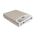 Prześcieradło jersey z gumką 220x200 kakaowe 046 Constance KARO Prześcieradło jersey z gumką 220x200 kakaowe 046 Constance KARO