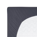 Prześcieradło jersey z gumką 60x120 antracytowe 041 Constance KARO Prześcieradło jersey z gumką 60x120 antracytowe 041 Constance KARO
