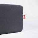Prześcieradło jersey z gumką 60x120 antracytowe 041 Constance KARO Prześcieradło jersey z gumką 60x120 antracytowe 041 Constance KARO