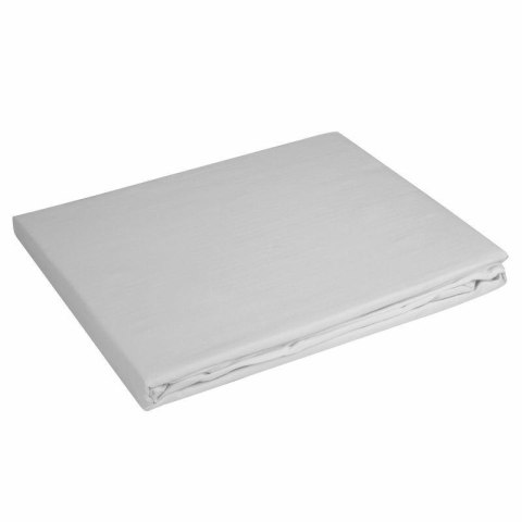 Prześcieradło satynowe z gumką 180x200 Nova srebrne na wysoki materac 30 cm Eurofirany Prześcieradło satynowe z gumką 180x200 Nova srebrne na wysoki materac 30 cm Eurofirany