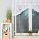RENATA Firanka żakardowa gotowa, szerokość 250 x wysokość 80cm, kolor 001 biały 049885/FBL/001/250080/1 RENATA Firanka żakardowa gotowa, szerokość 250 x wysokość 80cm, kolor 001 biały 049885/FBL/001/250080/1